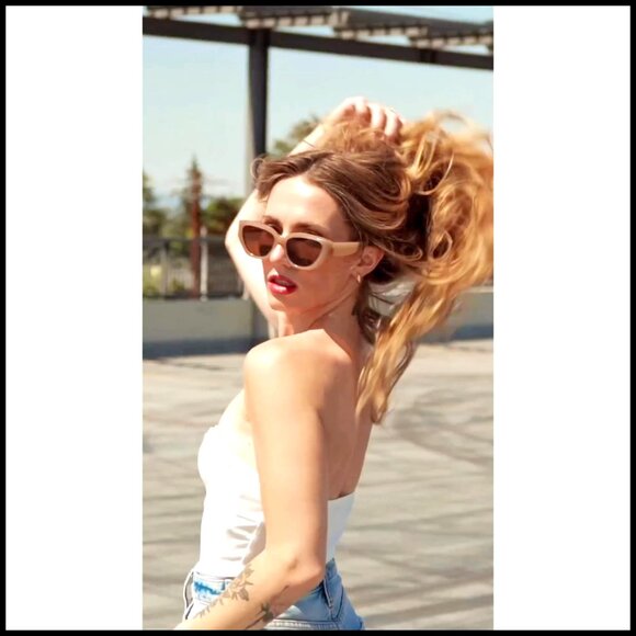 Cat Eye Polarized Sunglasses with UV400 TAC Lenses main image 6